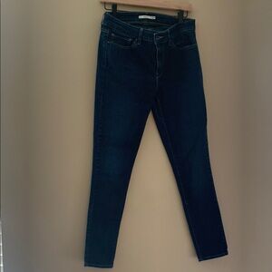 Levi's Blue Skinny Jeans Sleek Modern Fit